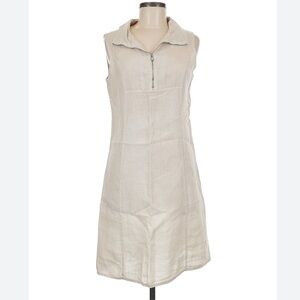 Lagenlook Lina Tomei 100% Linen Dress Size Small